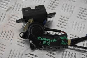 Замок крышки багажника (хетчбек) электр 4 пина Toyota Corolla (E12) 2001-2006 1015283000 110108