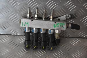 Паливна рейка газ (комплект) (без датчика) Nissan Note 1.4 16V (E11) 2005-2013 67R010185 108126
