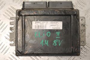 Блок управления двигателем Renault Clio 1.4 8V (II) 1998-2005 S110130334 A 130105