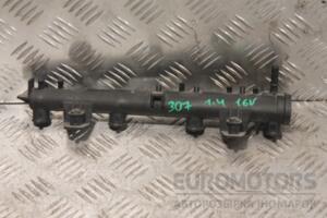 Паливна рейка (без датчика) Peugeot 307 1.4 16V 2001-2008 9644224380 130986