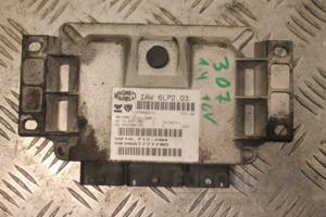 Блок управления двигателем Peugeot 307 1.4 16V 2001-2008 9647498180 131213