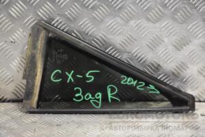 Скло двері заднє праве трикутник Mazda CX-5 2012 KA0H72661A9D 142024