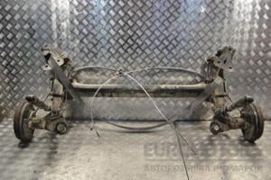Балка задня в зборі під барабани з ABS Peugeot 1007 2005-2009 150891