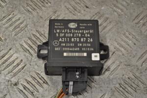 Блок регулювання кута нахилу фар Mercedes M-Class (W164) 2005-2011 A2118708726 173088