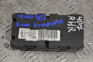 Блок комфорта Peugeot 407 2004-2010 S120231100E 184468