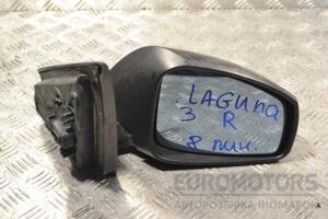 Зеркало правое электр 10 пинов Renault Laguna (III) 2007-2015 176277