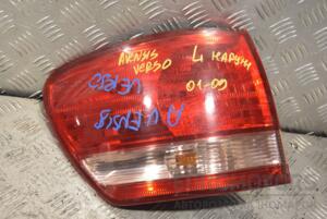 Фонарь левый наружный Toyota Avensis Verso 2001-2009 204732