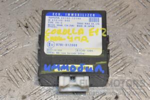 Блок управления иммобилайзером Toyota Corolla (E12) 2001-2006 8978012140 223763