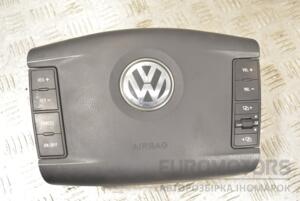 Подушка безопасности руль Airbag VW Touareg 2002-2010 7L6880201DA 213501