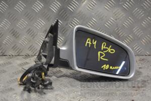 Дзеркало праве електр 10 пінів Audi A4 (B6) 2000-2004 253886