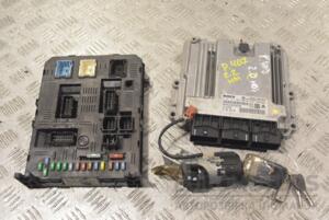 Блок управления двигателем комплект Peugeot 407 2.2hdi 2004-2010 9662633480 259087