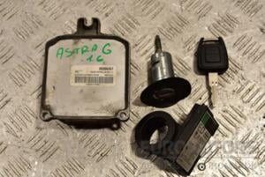 Блок управления двигателем комплект Opel Astra 1.6 16V (G) 1998-2005 09366457 283762