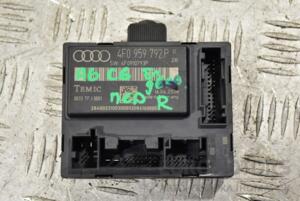 Блок управления двери передней правой Audi A6 (C6) 2004-2011 4F0959792P 286238