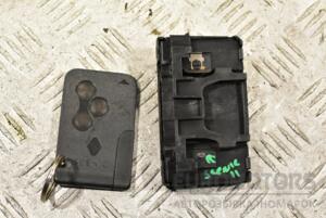 Замок зажигания в сборе ключ карта (дефект) Renault Scenic (II) 2003-2009 8200125077 288797