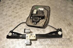 Склопідйомник передній правий електр 14 пінів Skoda Roomster 2006-2015 5J7837402A 314162