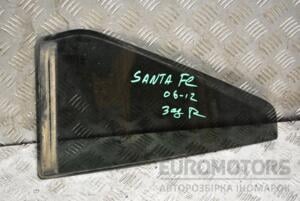Скло двері заднє праве трикутник Hyundai Santa FE 2006-2012 314431