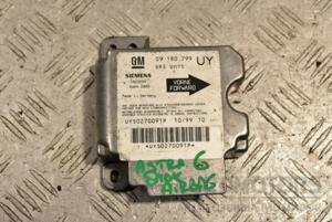 Блок управления Airbag Opel Astra (G) 1998-2005 09180799 321522