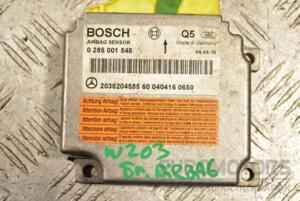 Блок управления Airbag Mercedes C-class (W203) 2000-2007 0285001548 321524