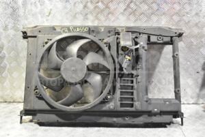 Вентилятор радіатора 6 лопатей в зборі з дифузором Citroen C4 Picasso 2007-2014 9658574380 339845