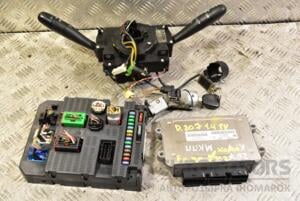 Блок управління двигуном комплект Peugeot 207 1.4 8V 2006-2013 9651696680 341496