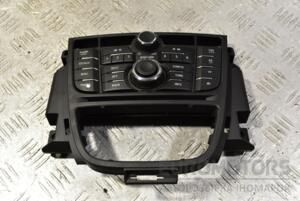 Панель управления магнитолой (дефект) Opel Astra (J) 2009-2015 13360093 342871