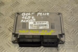 Блок управления двигателем VW Golf Plus 1.6 8V 2005-2014 06A906033DC 343832