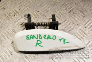 Ручка двері зовнішня права Renault Sandero 2013 348504