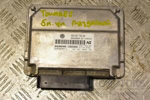 Блок управління роздавальної коробки VW Touareg 2002-2010 0AD927755AK 357515