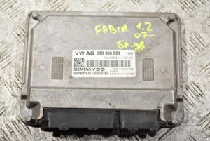 Блок управления двигателем Skoda Fabia 1.2 12V 2007-2014 03D906023 363056