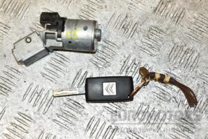Замок зажигания в сборе ключ Citroen C5 2008-2017 36410600 371214