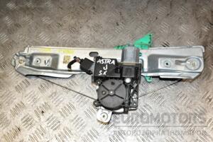 Стеклоподъемник задний левый электр 7 пинов Opel Astra (J) 2009-2015 13350761LH 373865