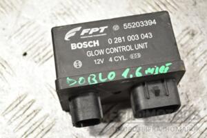 Реле свечей накала Fiat Doblo 1.6Mjet 2010 55203394 376687