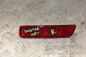 Отражатель в бампер задний правый Renault Duster 2010 265604000R 378212