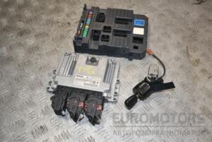 Блок управління двигуном комплект Peugeot 207 1.6 16V 2006-2013 9665291180 392743