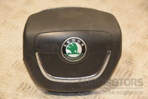 Подушка безопасности руль Airbag Skoda Octavia (A5) 2004-2013 1Z0880201AK 398612
