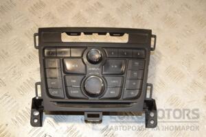 Панель управління магнітолою Opel Zafira (C) 2011-2019 13435410 400848