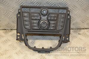 Панель управления магнитолой Opel Astra (J) 2009-2015 13337222 407626