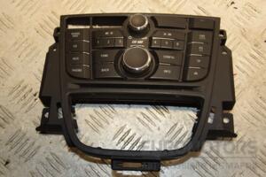 Панель управления магнитолой Opel Astra (J) 2009-2015 13346050 411155