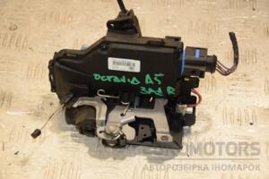 Замок дверей задній правий електр 7 пінів Skoda Octavia (A5) 2004-2013 7L0839016D 419768