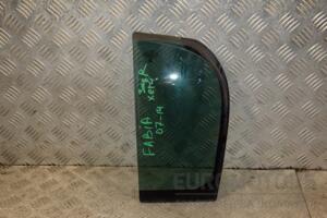 Стекло двери заднее правое треугольник Skoda Fabia 2007-2014 428378
