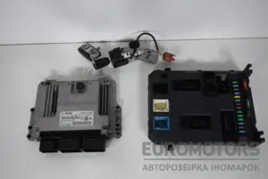 Блок керування двигуном (повний комплект запалювання) Citroen C3 Picasso 1.6d 2009-2016 9663193780 it-15890 Дизель