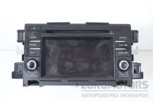 Блок управления автомобильной магнитолой CD/DVD/GPS/навигатором Mazda 6 2.2 Bi-Turbo 2012-2018 CV-VM42F1JMA it-16323 Дизель