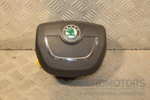 Подушка безопасности руль Airbag Skoda Octavia (A5) 2004-2013 1Z0880201AK 434521