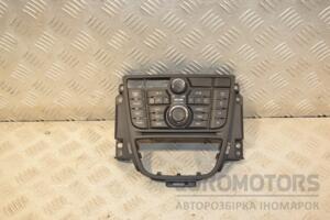 Панель управления магнитолой Opel Astra (J) 2009-2015 13346053 435502