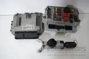 Блок керування двигуном (повний комплект запалювання) Fiat Ducato 2.3 MULTIJET 2006-2014 51861913 it-17019 Дизель