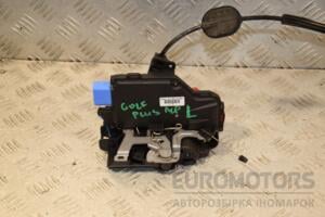 Замок дверей передній лівий електричний 9 пінів VW Golf Plus 2005-2014 3D1837015AB 445148