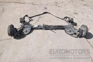 Балка задня в зборі під барабани з ABS Renault Sandero 2013 555012648R 447812