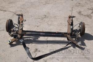 Балка задня в зборі під барабани з ABS Citroen Berlingo 1996-2008 447828