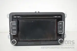 Блок керування автомобільною магнітолою CD/DVD/GPS/навігатором VW Passat 2.0 TDI (B7) 2010-2014 3C8035195F it-17725 Дизель