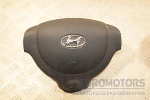 Подушка безопасности руль Airbag Hyundai i10 2007-2013 569000X000 451342